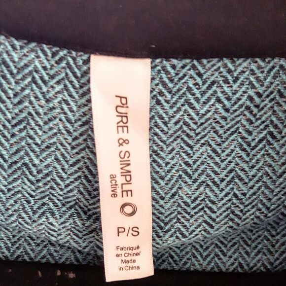 PURE & Simple Petite Long Sleeve Athletic Jacket Petite S Like New - Picture 5 of 8